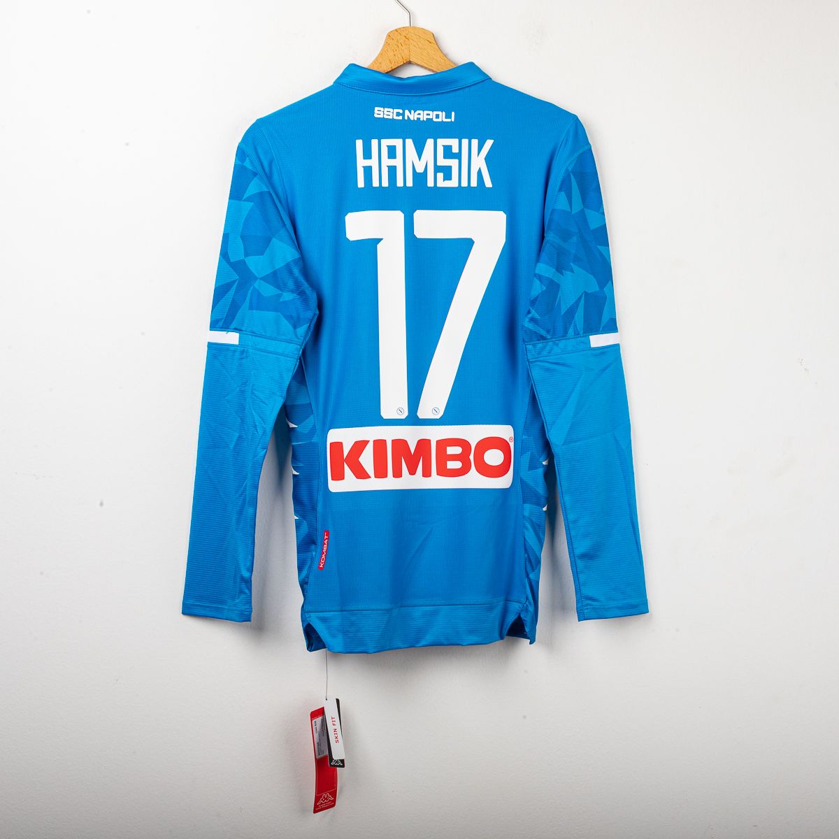 Maglia Home Napoli Kappa Hamsik n17 2018/2019 67x46