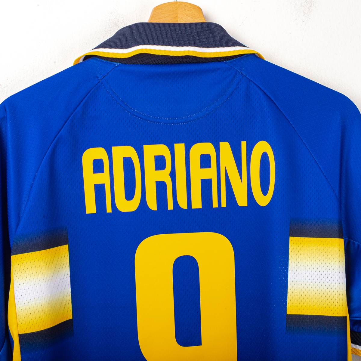 Maglia Home Ac Parma Champion Adriano n9 2003/2004