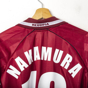 maglia home reggina asics Nakamura n10 2002/2003