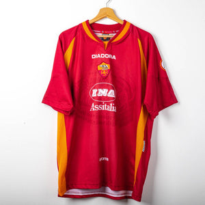 Maglia Home Roma Diadora Ina 1997/1998