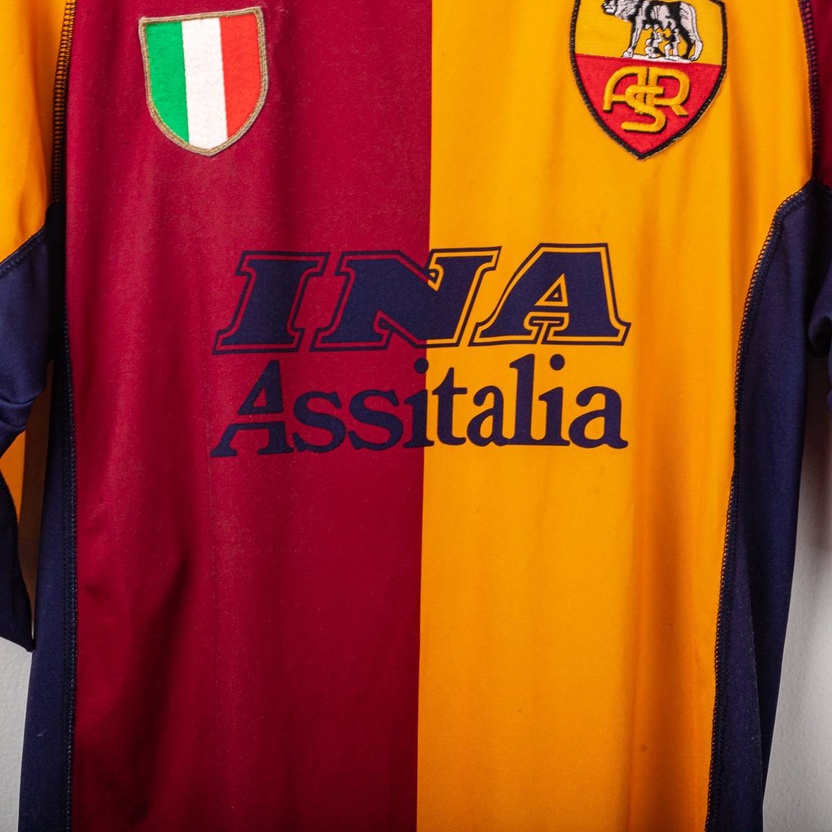 Maglia Fourth As Roma Samuel 19 Kappa 2001/2002