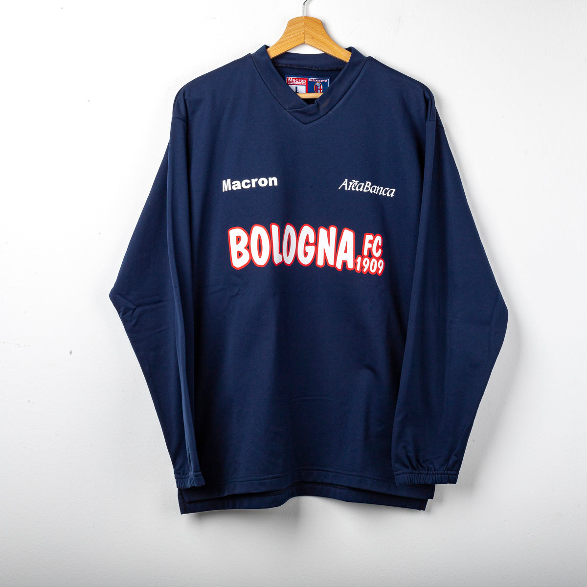 Felpa Bologna Macron AreaBanca 2001/2002