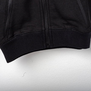 Felpa bambino Lazio nera full zip con cappuccio 2019/2020