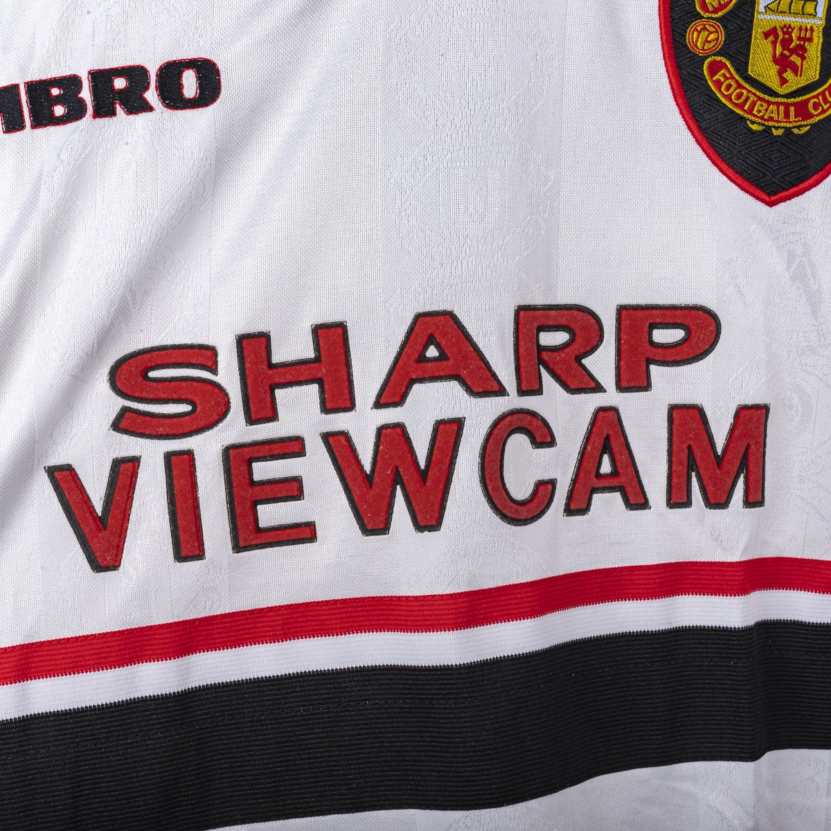 Maglia Away Manchester United Umbro Sharp Beckham 7 1998/1999