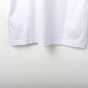 t-shirt lazio special bianca oro