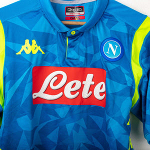 Maglia home uefa Ssc Napoli Kappa Hamsik 17 2018/2019