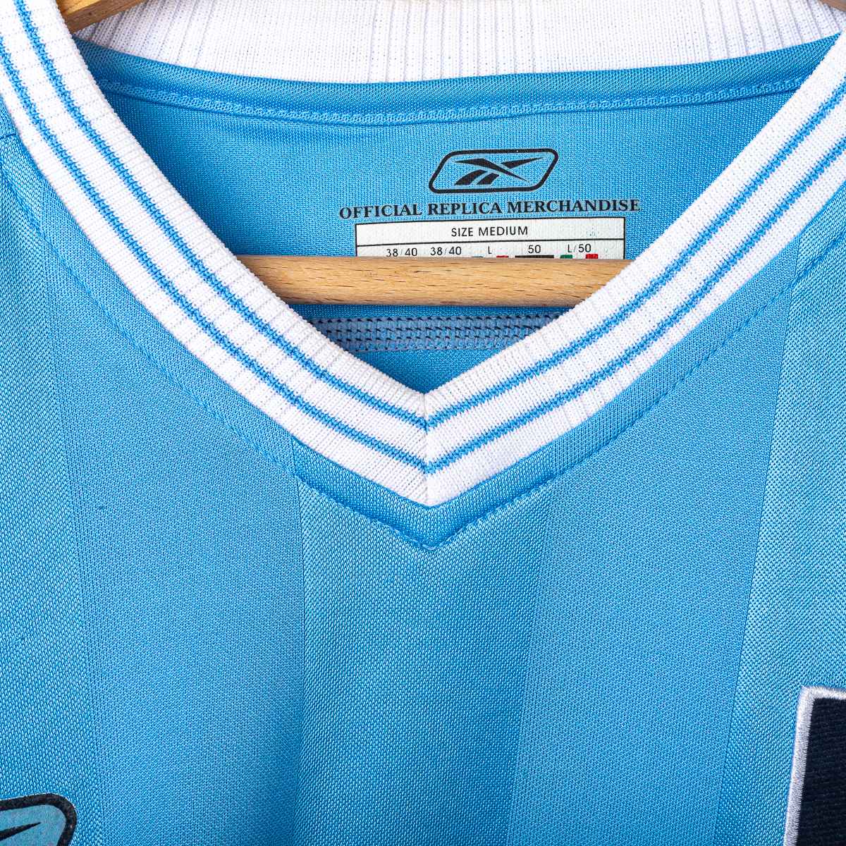 Manchester City Reebok First Advice Home Shirt 2003/2004
