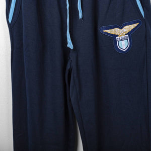 pantaloni felpati ss lazio blu