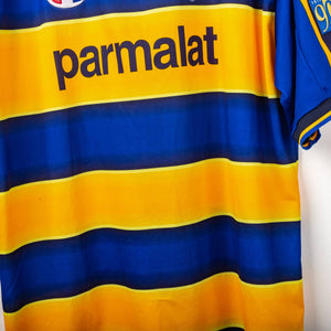 Maglia Home Parma Champion Mutu n20 2002/2003