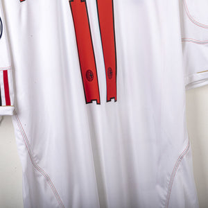 Maglia Milan Away Adidas Ibrahimovic 11 2010/2011 74x61