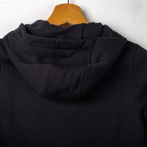 Felpa con Cappuccio Bambino SS Lazio Mizuno Nera 2023/2024