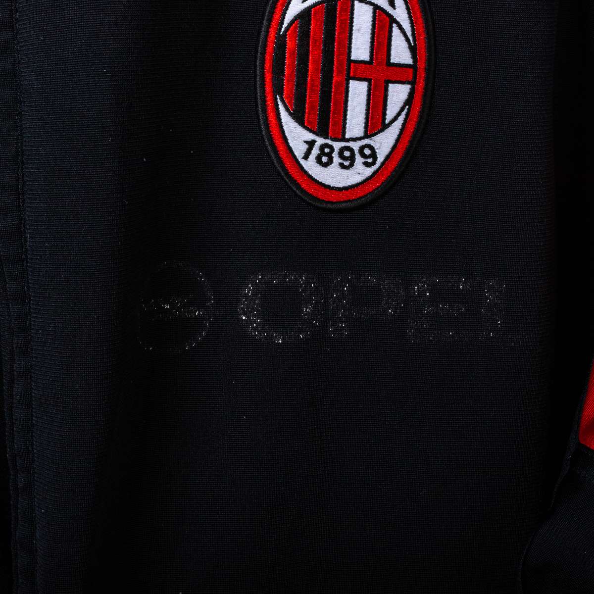 AC Milan Adidas Opel Black Jacket 2003/2004