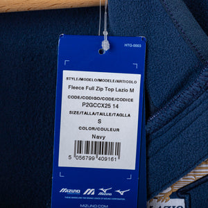 Felpa Fleece Blu Lazio Mizuno 2025/2026