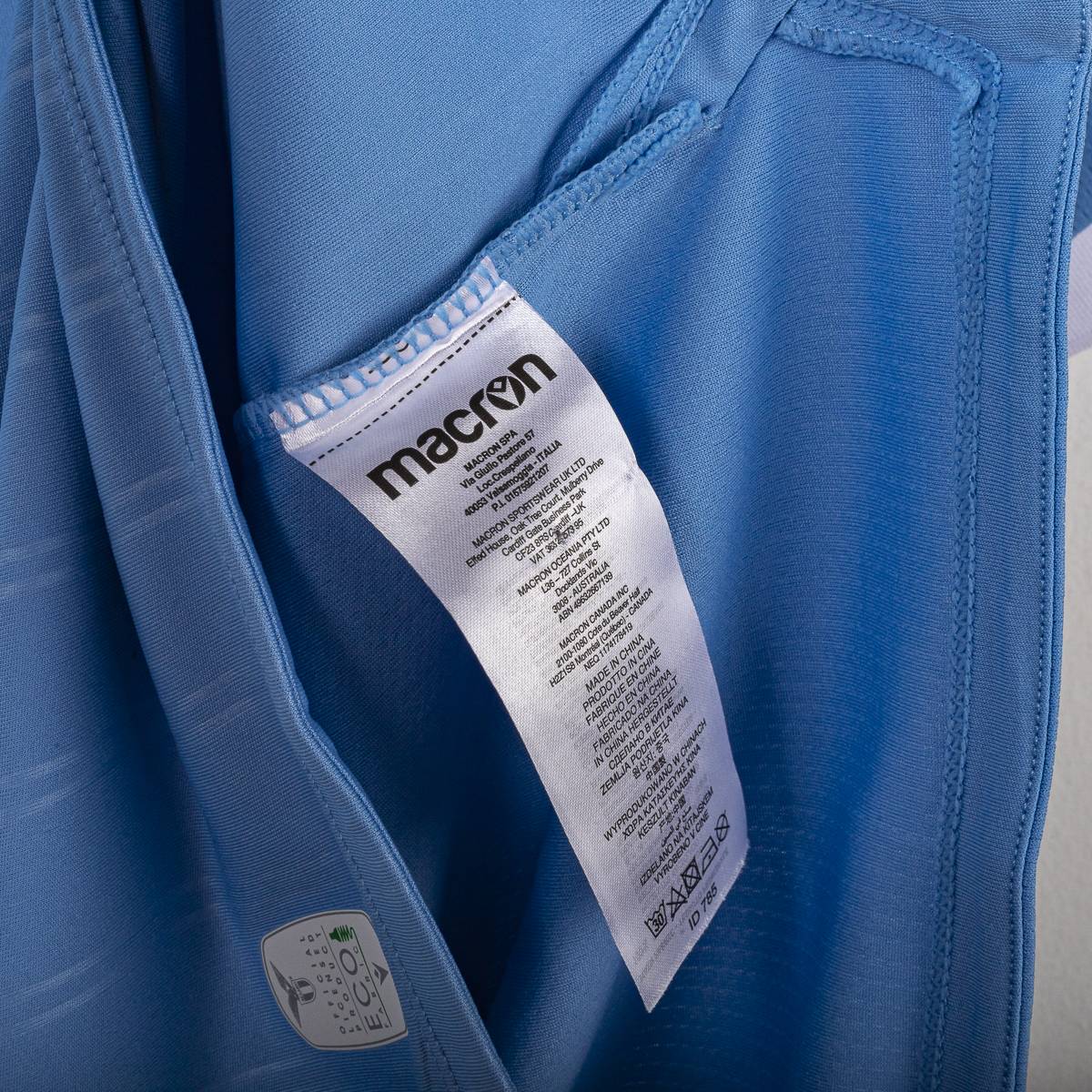 Maglia Home Ss Lazio Macron con cartellino 2021/2022