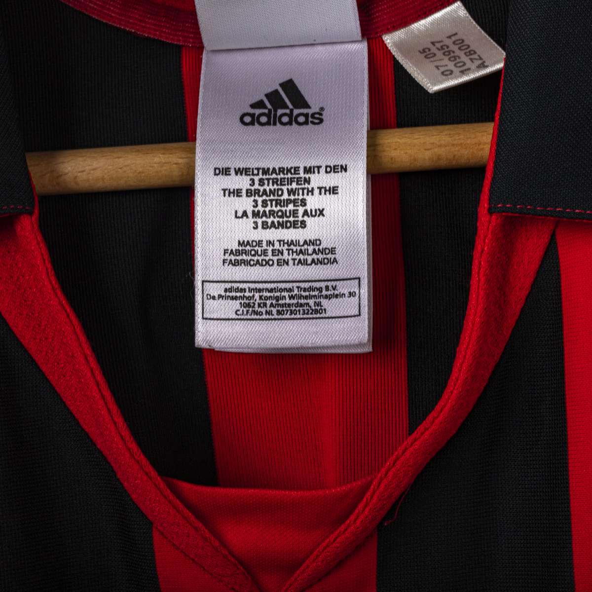 Adidas Milan Kaka 22 ml Champions Home Shirt 2005/2006