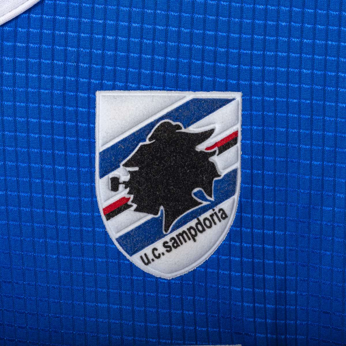 maglia home sampdoria asics Bazzani 9 2002/2003