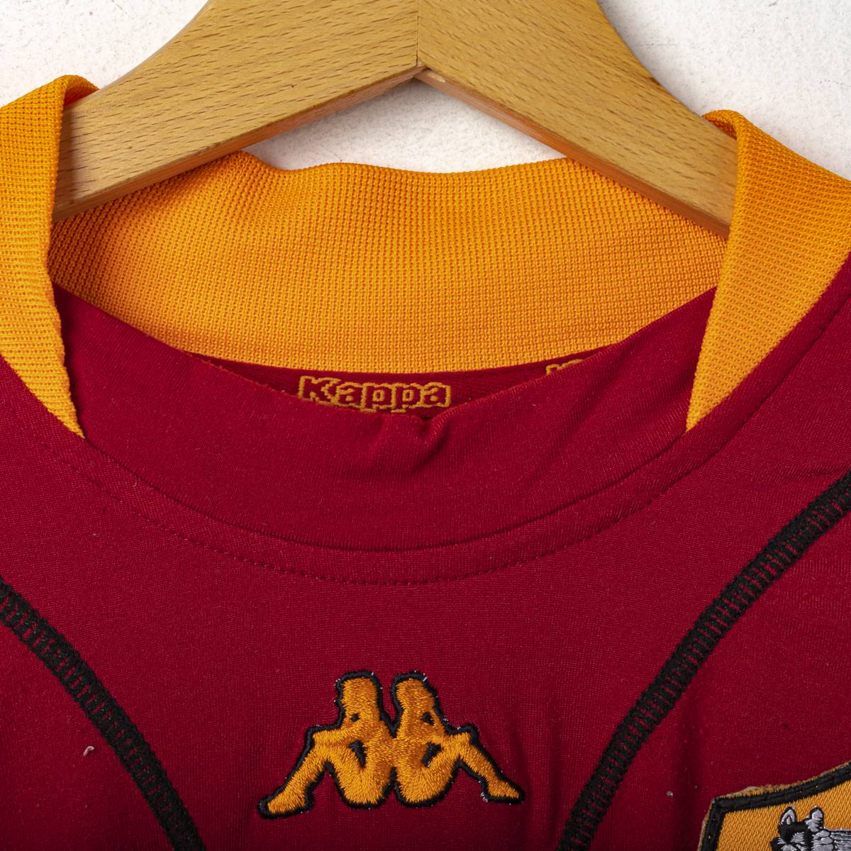 Maglia Home As Roma Kappa Montella n9 2000/2001
