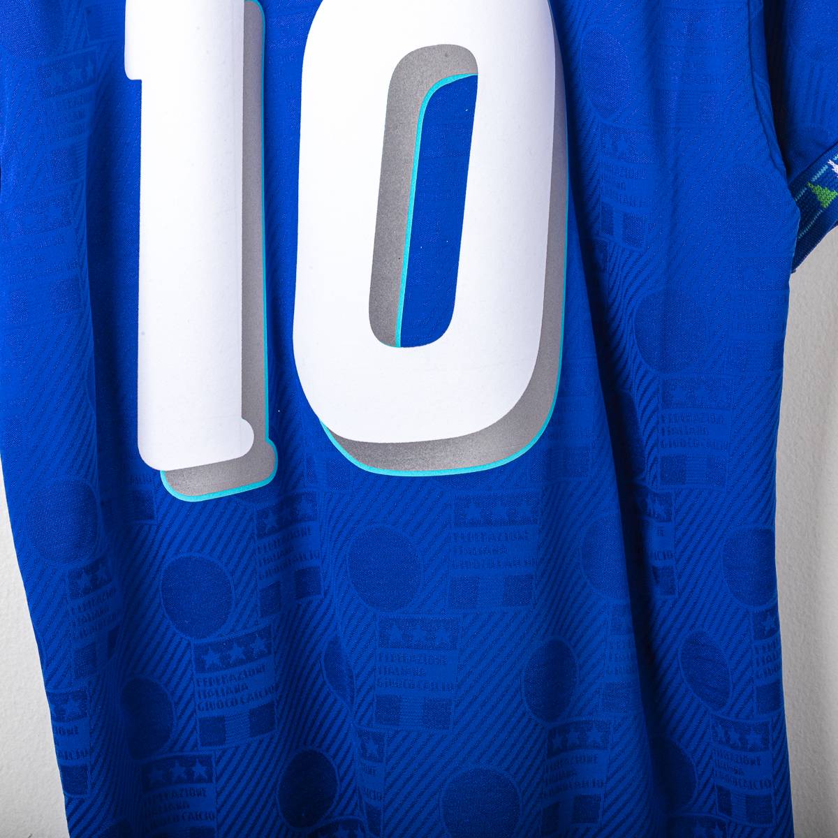 Maglia Home Italia Diadora Baggio n10 Mondiale Usa 1994