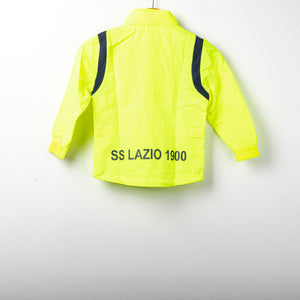 giacca allenamento bambino lazio gialla fluo 2020/2021