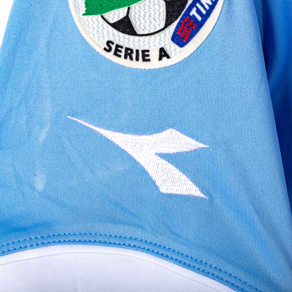 Napoli Diadora Home Shirt Lete Lavezzi 7 2007/2008
