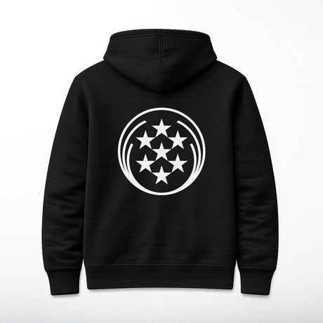 Felpa con cappuccio Nera Le Sette Sorelle