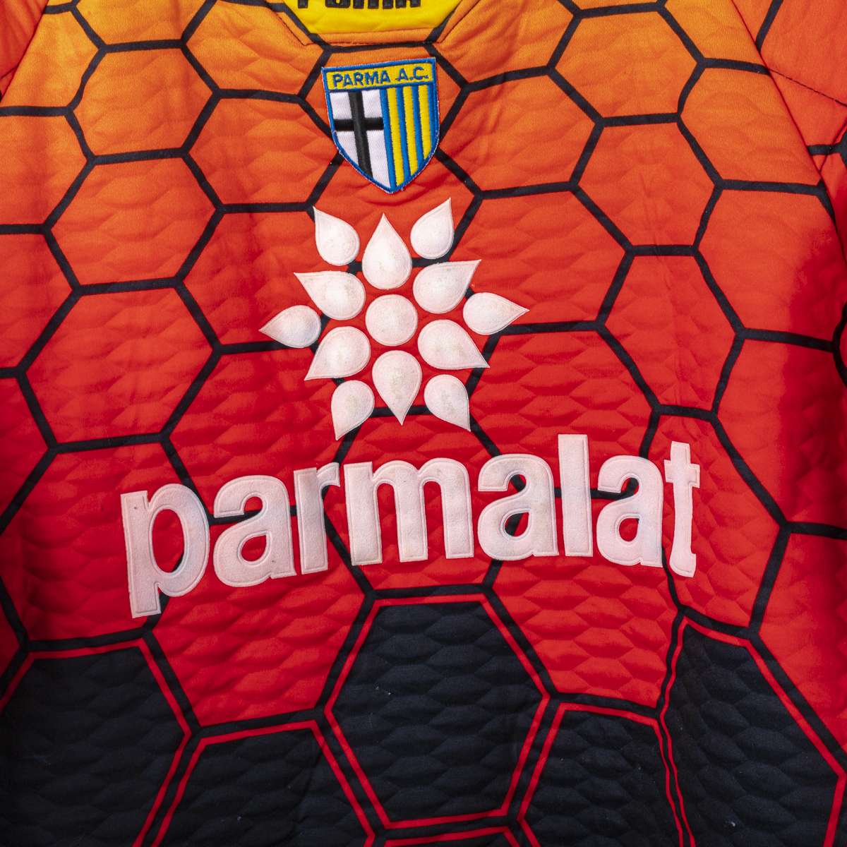 1997/1998 Home Parma Puma Parmalat Buffon 1 Jersey