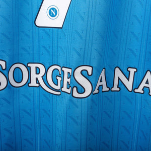 Maglia Napoli Home EA7 Neres 7 Finale Supercoppa 2025/2026