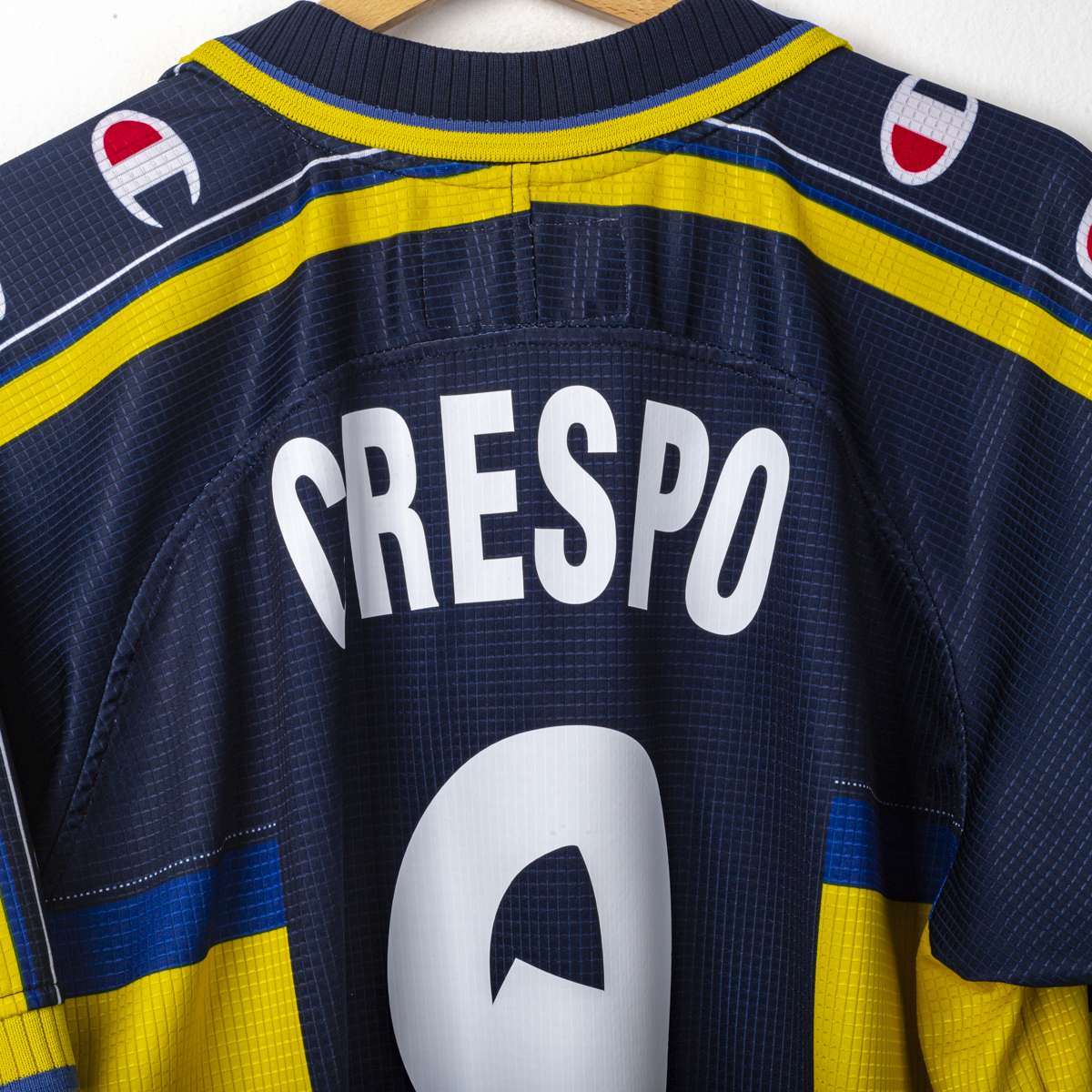 1999/2000 Third Parma Champion Parmalat Crespo 9 Jersey