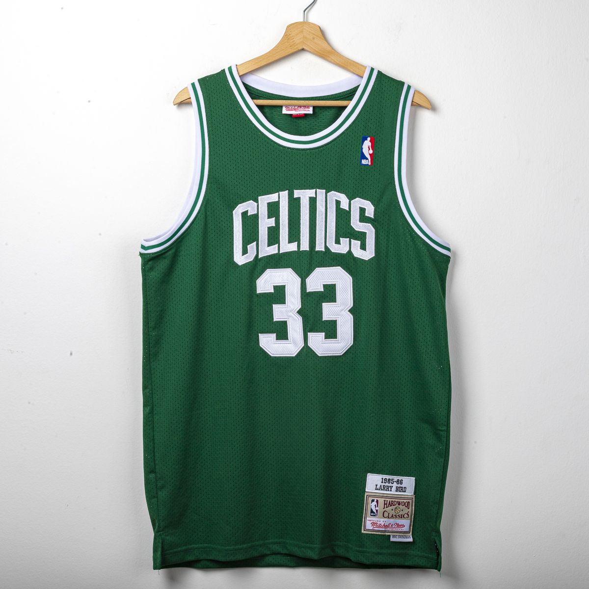 Canotta Nba Mitchell & Ness Larry Bird Boston Celtics 1985/86