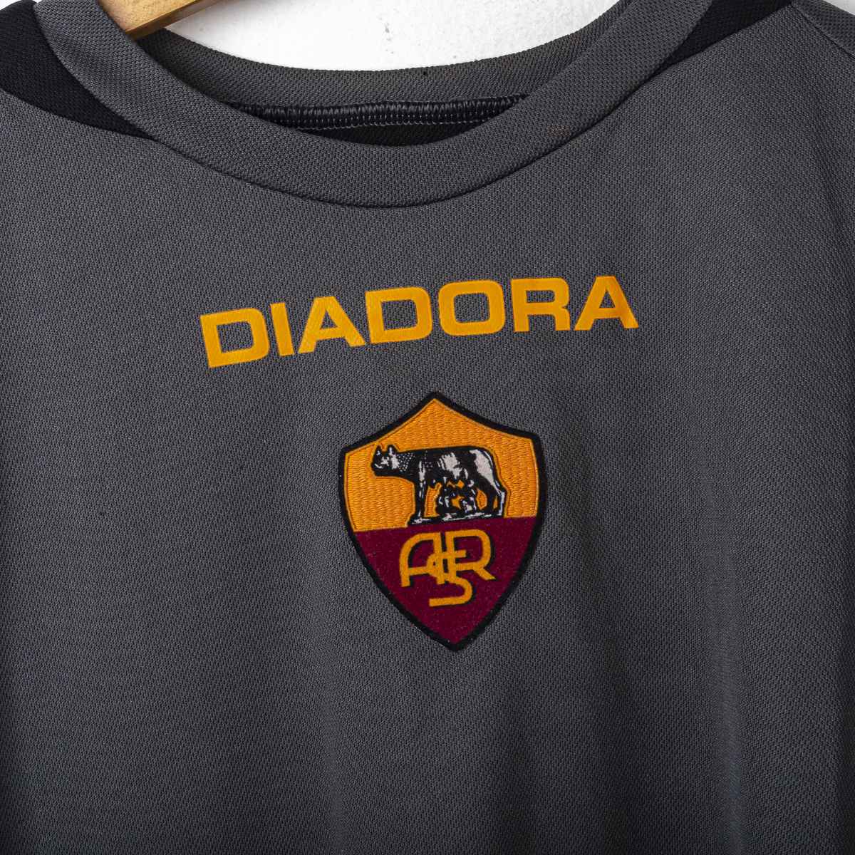 T-shirt Allenamento Grigia Roma Diadora 2006/2007