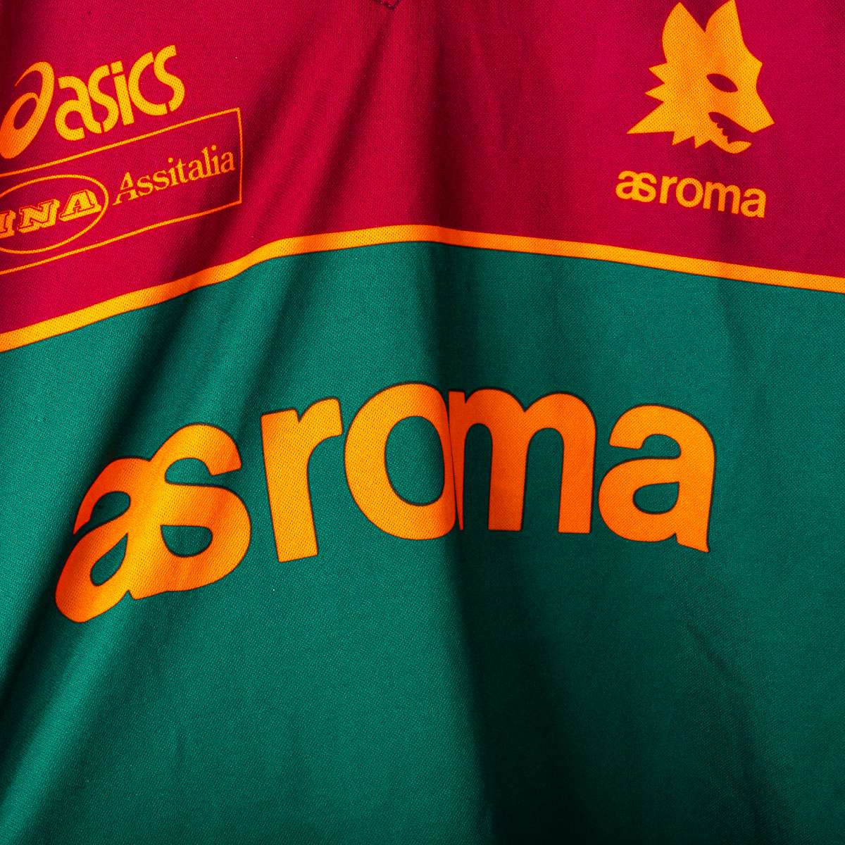 Roma Asics Ina Assitalia Training Jersey 1995/1996