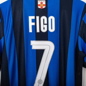 Maglia Home Fc Inter Nike Figo n7 2007/2008