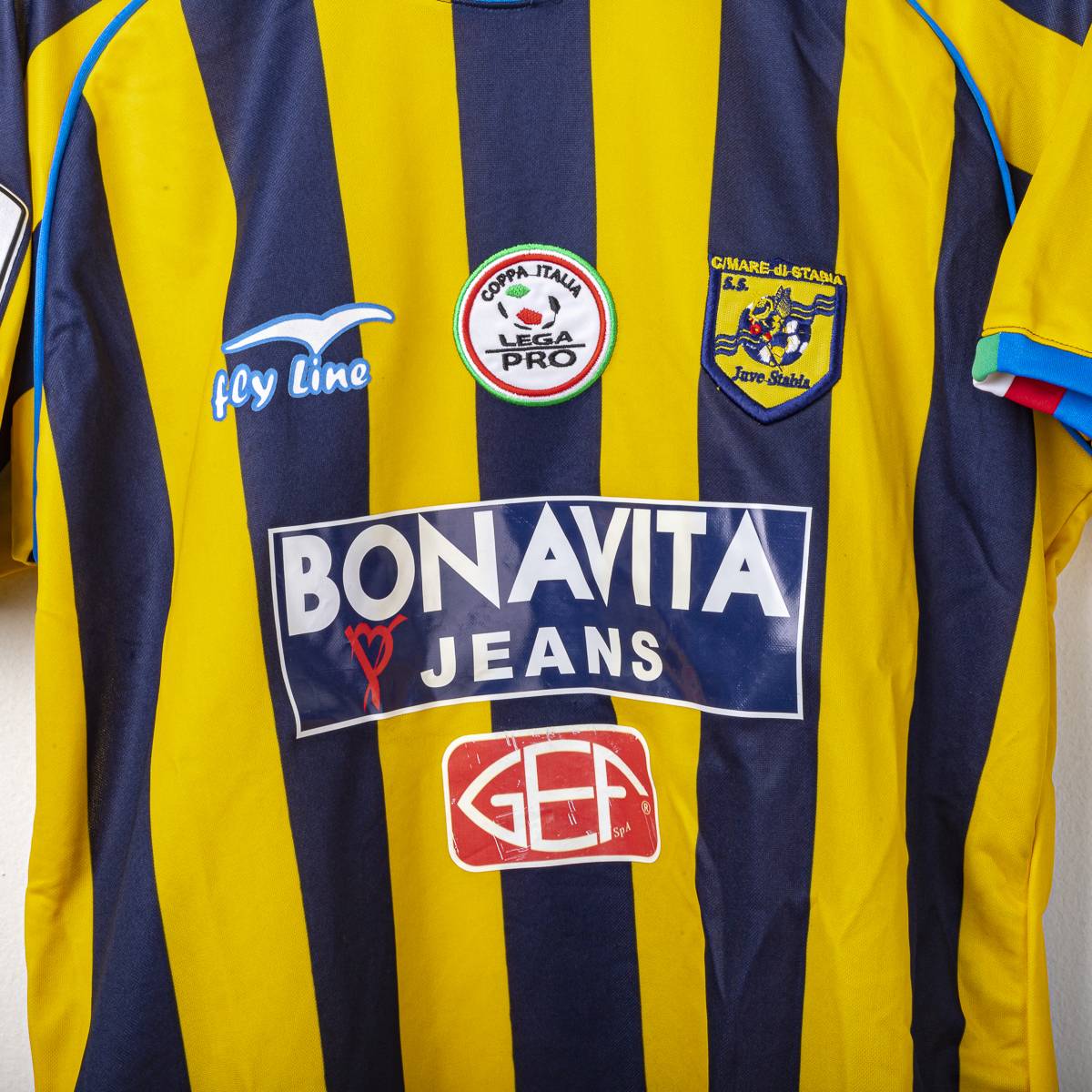 Maglia Home Juve Stabia Fly Line Maury 56 2011/2012
