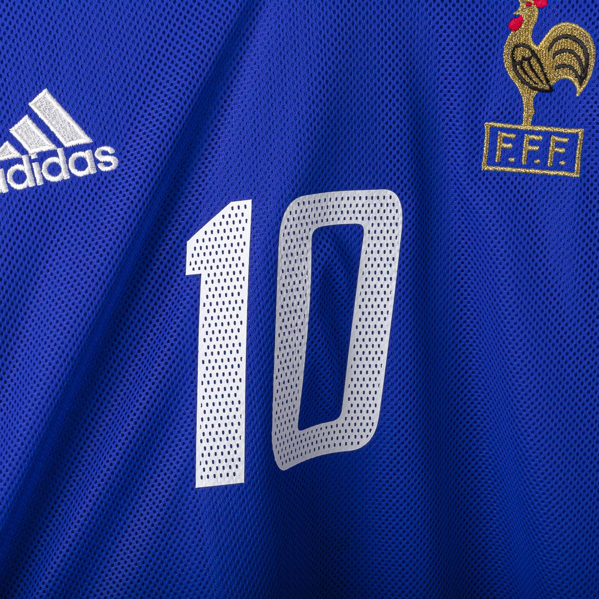 Maglia Francia Home Adidas Zidane 10 2002/2003