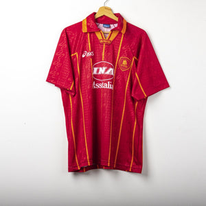 Maglia Home Roma Asics Aldair n6 1996/1997