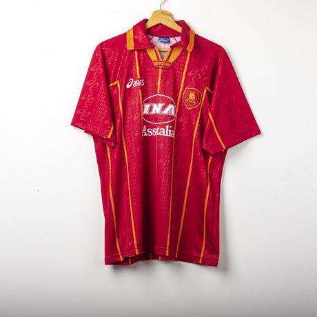 Maglia Home Roma Asics Aldair n6 1996/1997