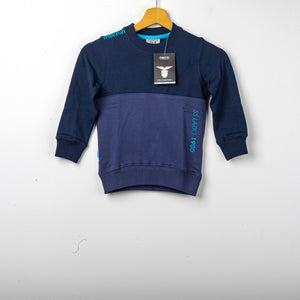 Felpa girocollo SS Lazio bambino blu