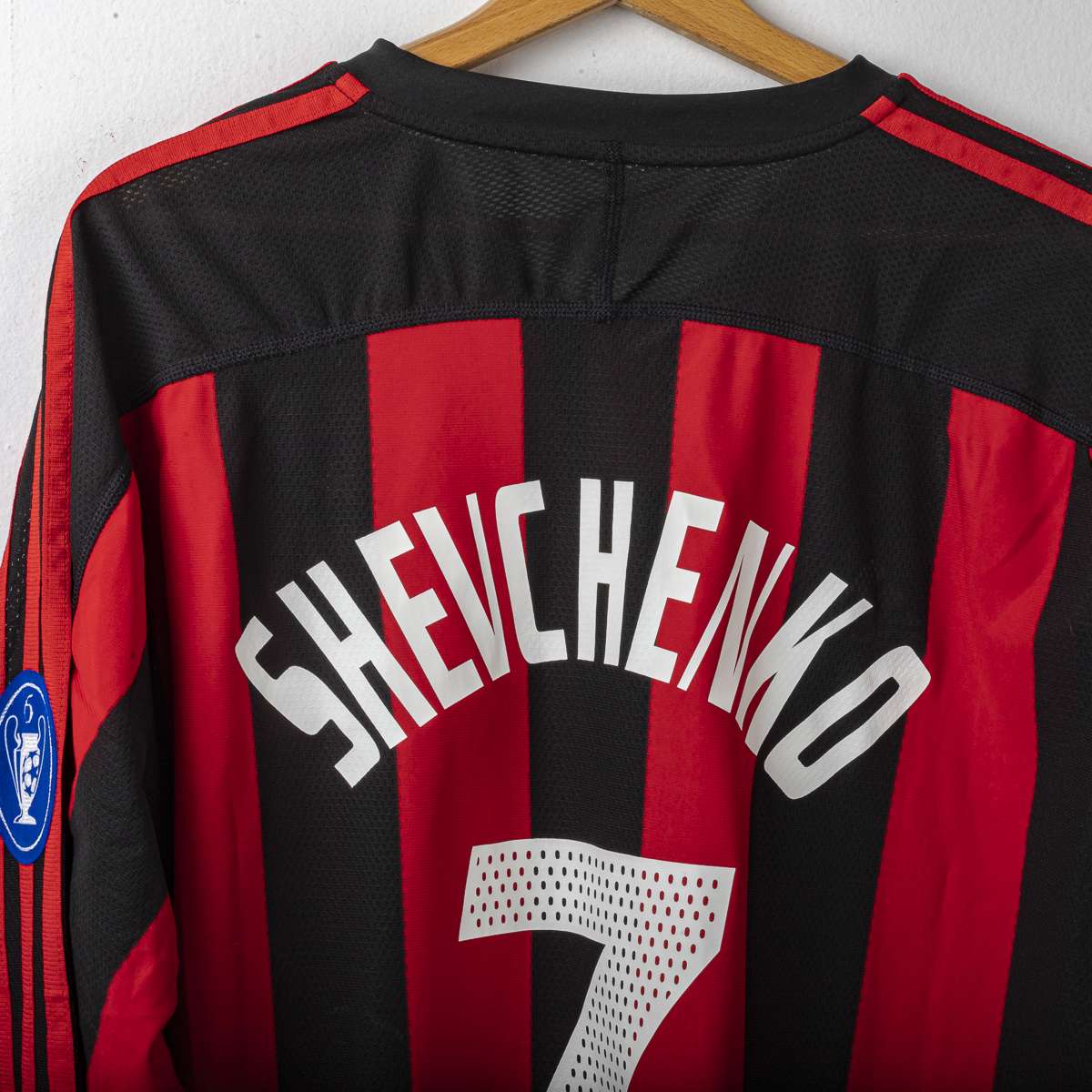 Maglia Home Milan Adidas Meriva Shevchenko 7 2003/2004