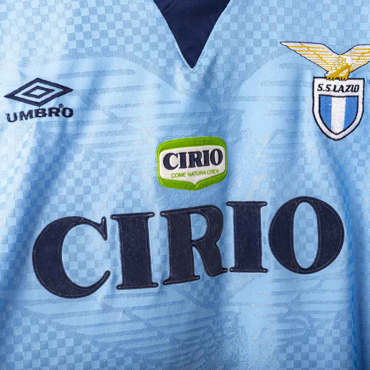 Lazio Umbro Cirio Signori 11 Home Shirt 1996/1997