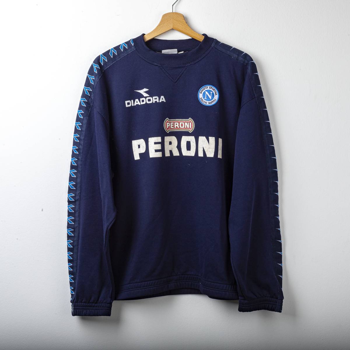 Felpa Allenamento Napoli Diadora Peroni 2000/2001