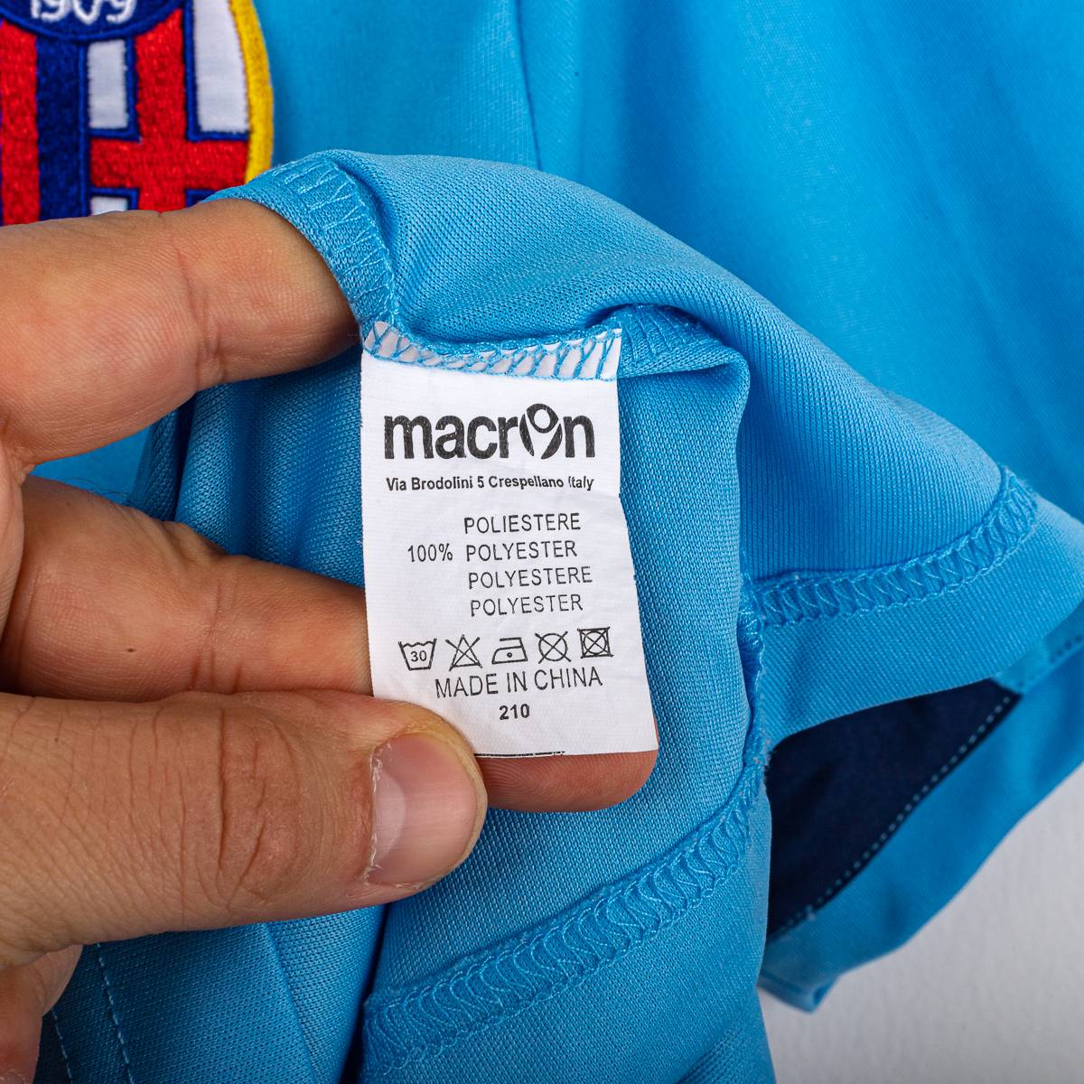Maglia Third Bologna Macron Perez 15 2011/2012