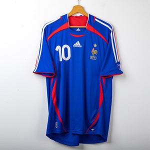 Maglia Home Francia Adidas Zidane n10 2006