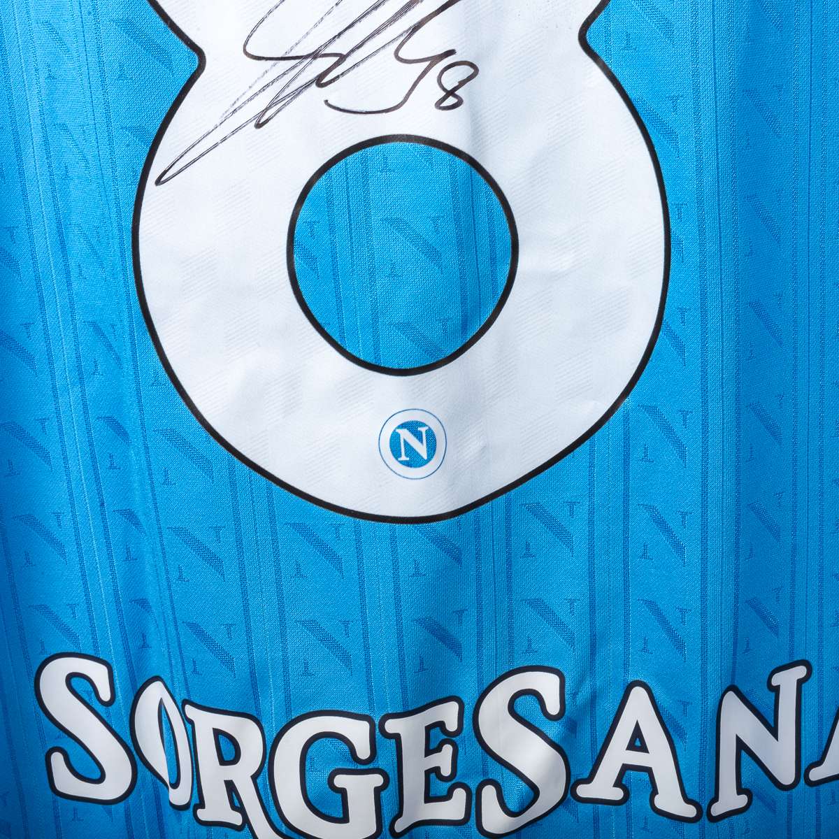 Maglia Home Napoli EA7 Mc Tominay 8 Autografata 2025/2026