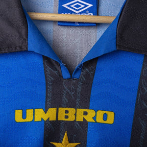 Maglia Home Inter Umbro Pirelli Zanetti N4 1996/1997