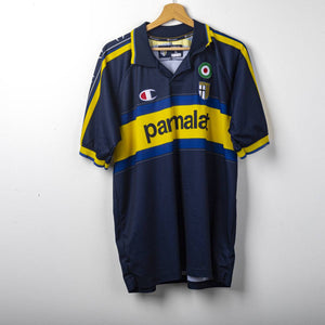 1999/2000 Third Parma Champion Parmalat Crespo 9 Jersey