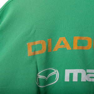 Maglia allenamento verde Roma Diadora 2004/2005