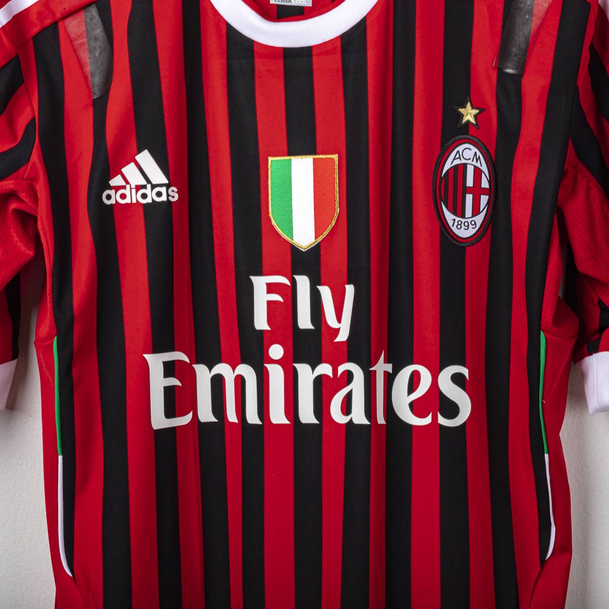 maglia home milan Adidas Nesta 13 2011/2012  79x51