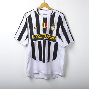 maglia home juventus nike trezeguet n17 2003/2004