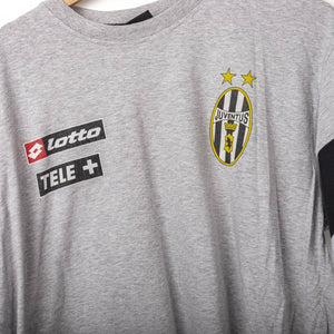 T-shirt Training Juventus Grigia Lotto Tele+ 2000/2001