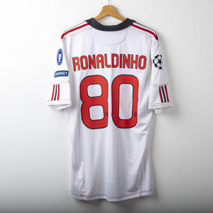 Milan Away Adidas Ronaldinho 80 UEFA Shirt 2010/2011